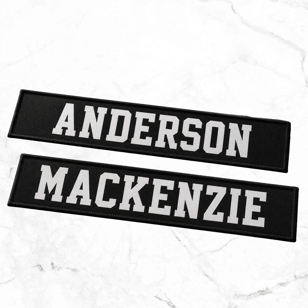 Pro Twill Hockey Name Bar – Merrowed Edge