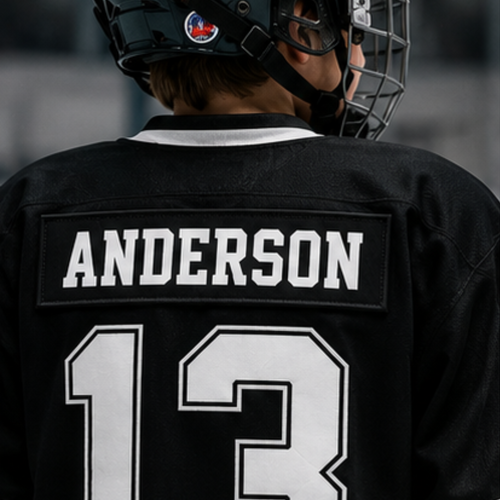 Pro Twill Hockey Name Bar – Merrowed Edge